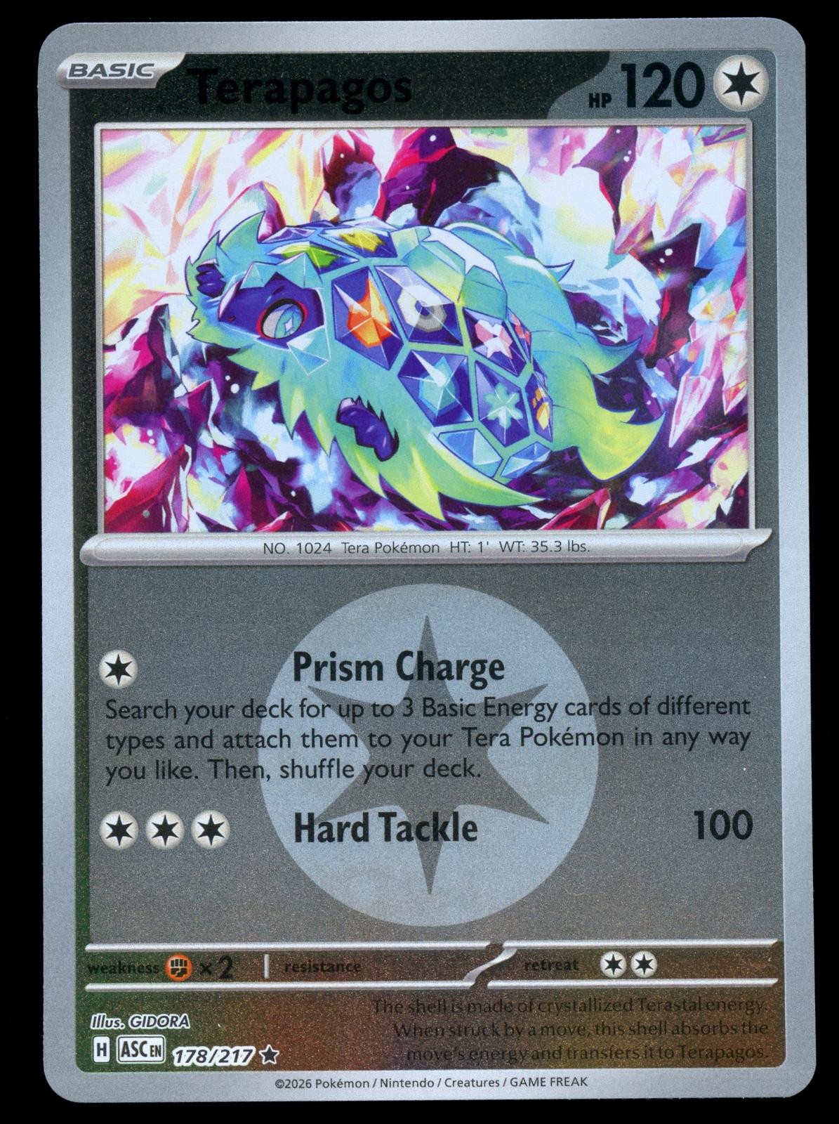 Ascended Heroes Terapagos [Energy] Pokémon card